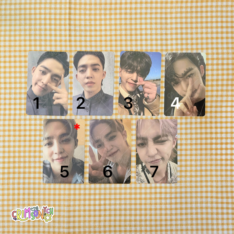 (BACA DESC) PC/Photocard Scoups Seungcheol Face The Sun Control Path Pioneer Carat Version Sector 17