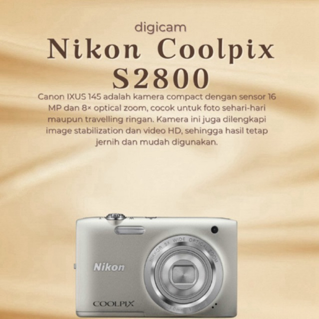 Nikon Coolpix S2800