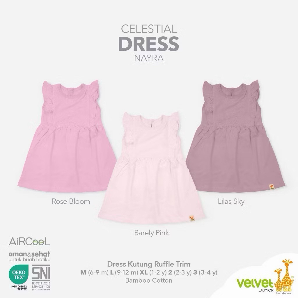 VELVET JUNIOR - Velvet Junior Celestial Dress - Nayra Dress