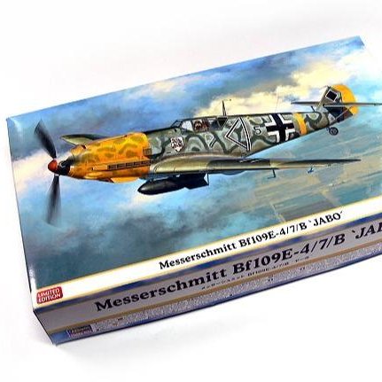 7316 Hasegawa 1/48 : Messerschmitt Bf109E JABO miniature scale model
