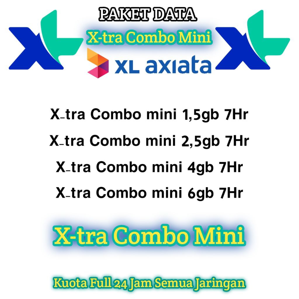Paket Data XL Xtra Combo mini