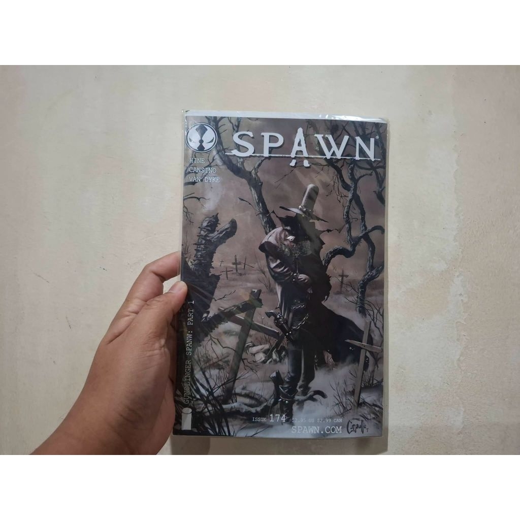Komik Images Comic Spawn #174 1st Appearance Gunslinger Spawn