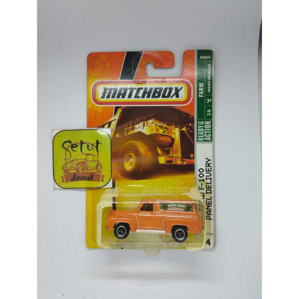 MATCHBOX MBX FORD F-100 PANEL DELIVERY ORANGE