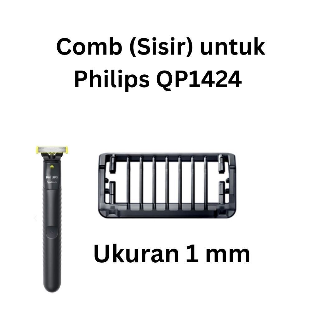 Sisir untuk Philips Oneblade QP1424 Sisir 1mm 3mm untuk Philips Oneblade QP1424