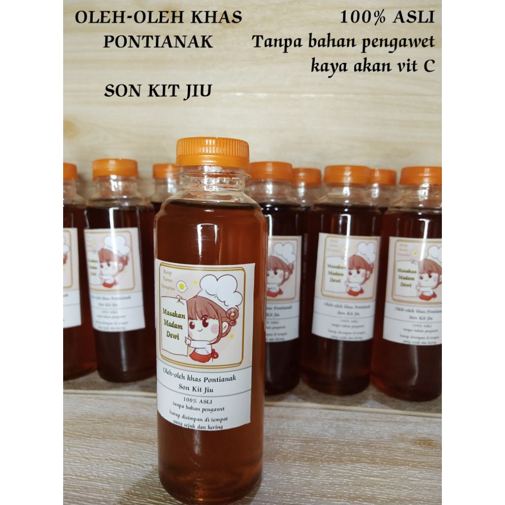 Sirup Sonkit / Sirup Jeruk Limau Pontianak