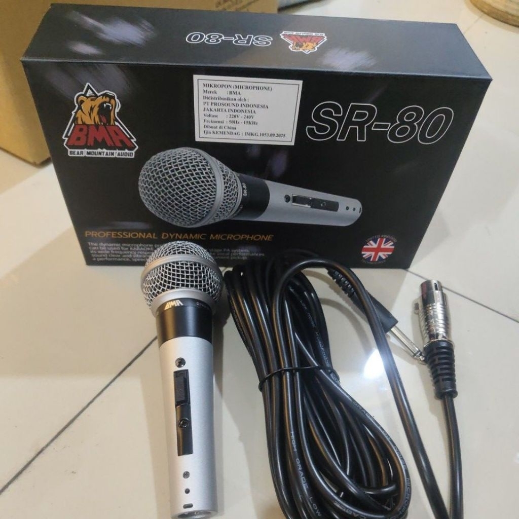 mic BMA SR 80 microphon bma sr 80 original