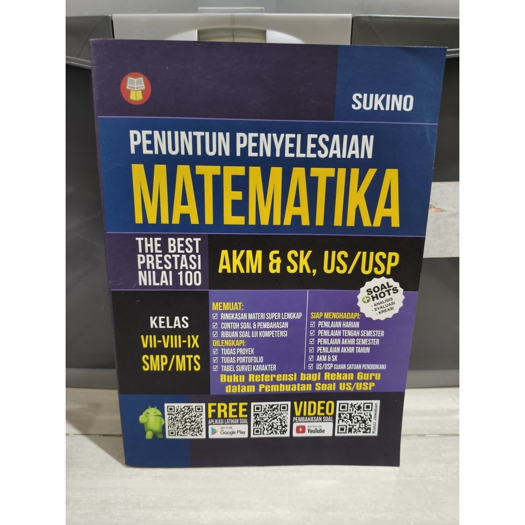 Preloved Buku Matematika Tingkat SMP