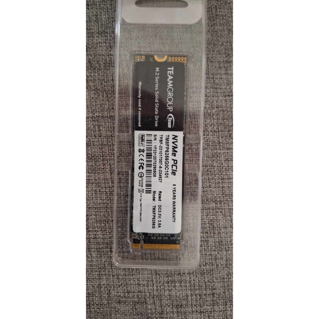 TEAM ssd NVMe, 256GB