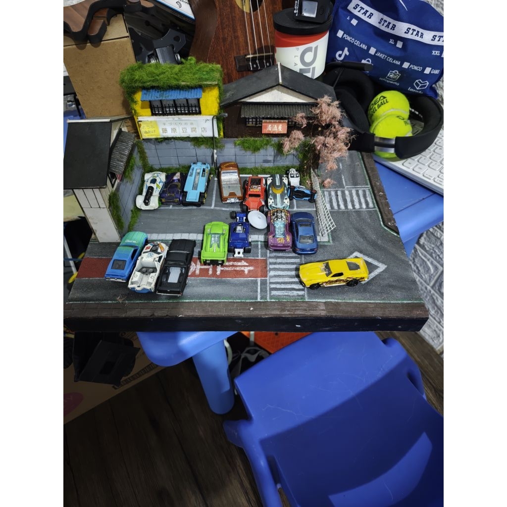 Diorama Tema garasi
