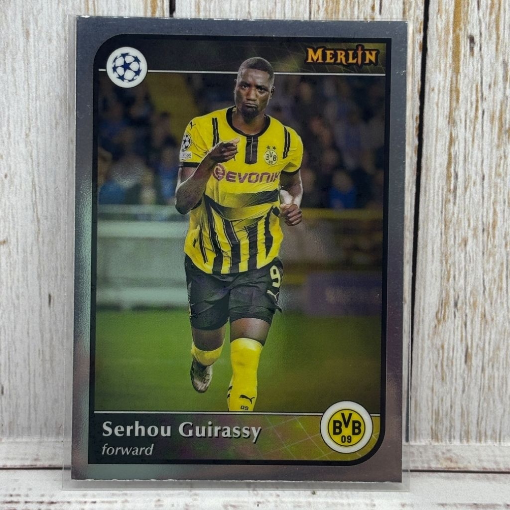 Kartu Bola Guirassy Dortmund Topps Merlin Original