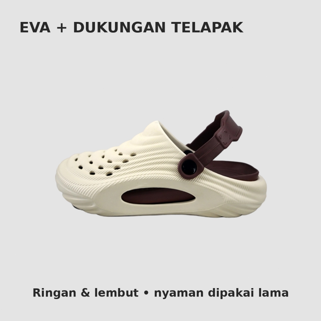 RECOMMENDED SANDAL RUMAH ANTI SLIP PRIA WANITA SANDAL SPORT NYAMAN BANTALAN KAKI TEBAL SENDAL