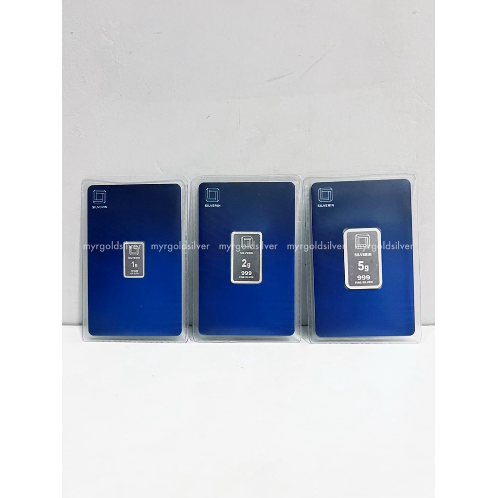 Logam Mulia Silver Silverin 1 2 5 Gram