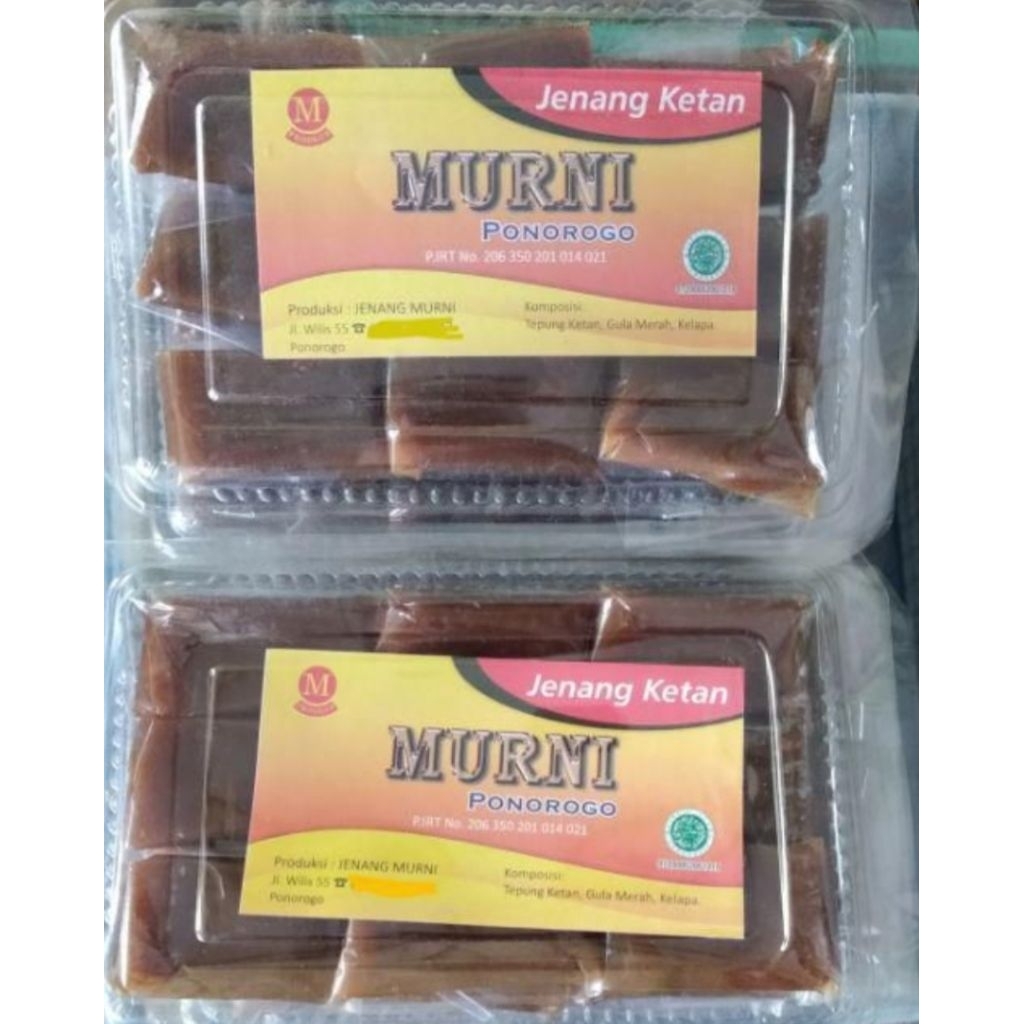 Jenang / Dodol Ketan "MURNI" khas Ponorogo
