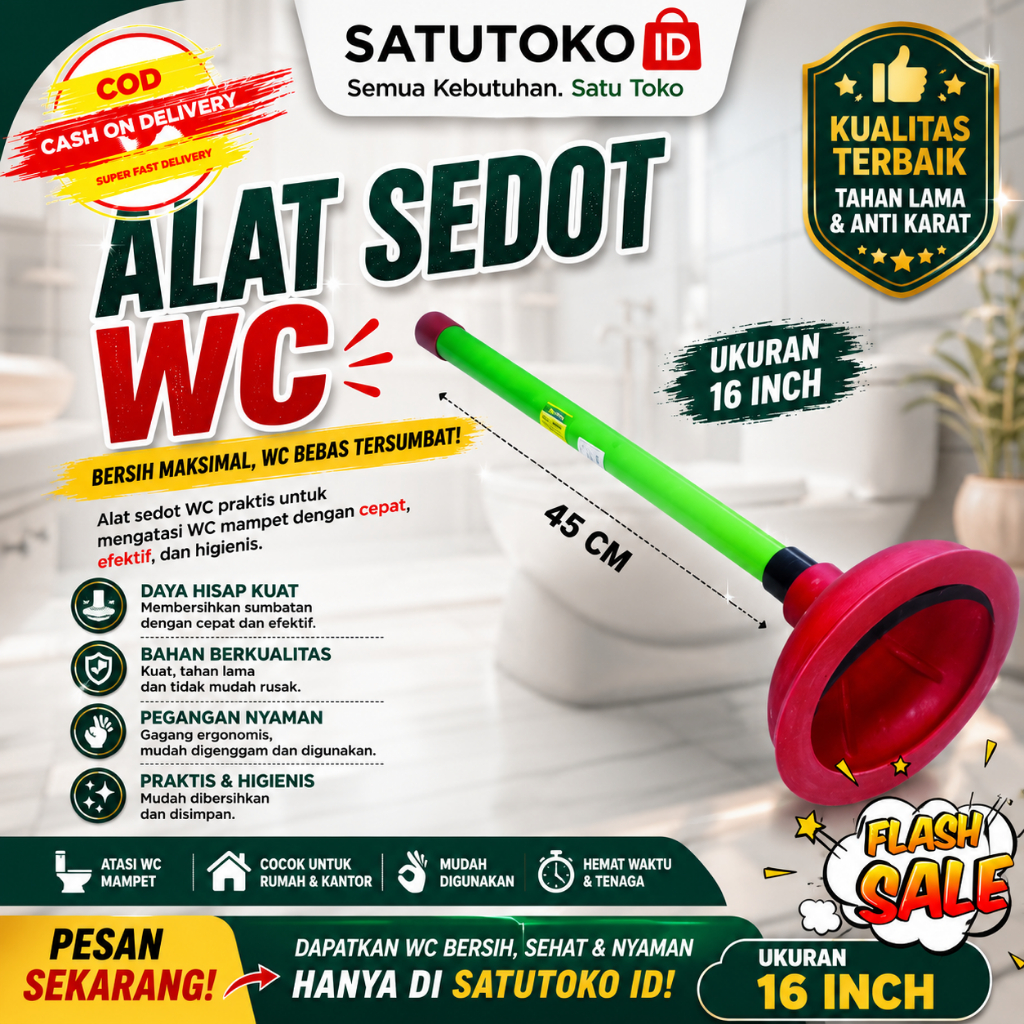ALAT SEDOT WC MAMPET PENYEDOT KLOSET KOP WC WESE JONGKOK DUDUK MANUAL POMPA SALURAN WASTAFEL WASTAPE