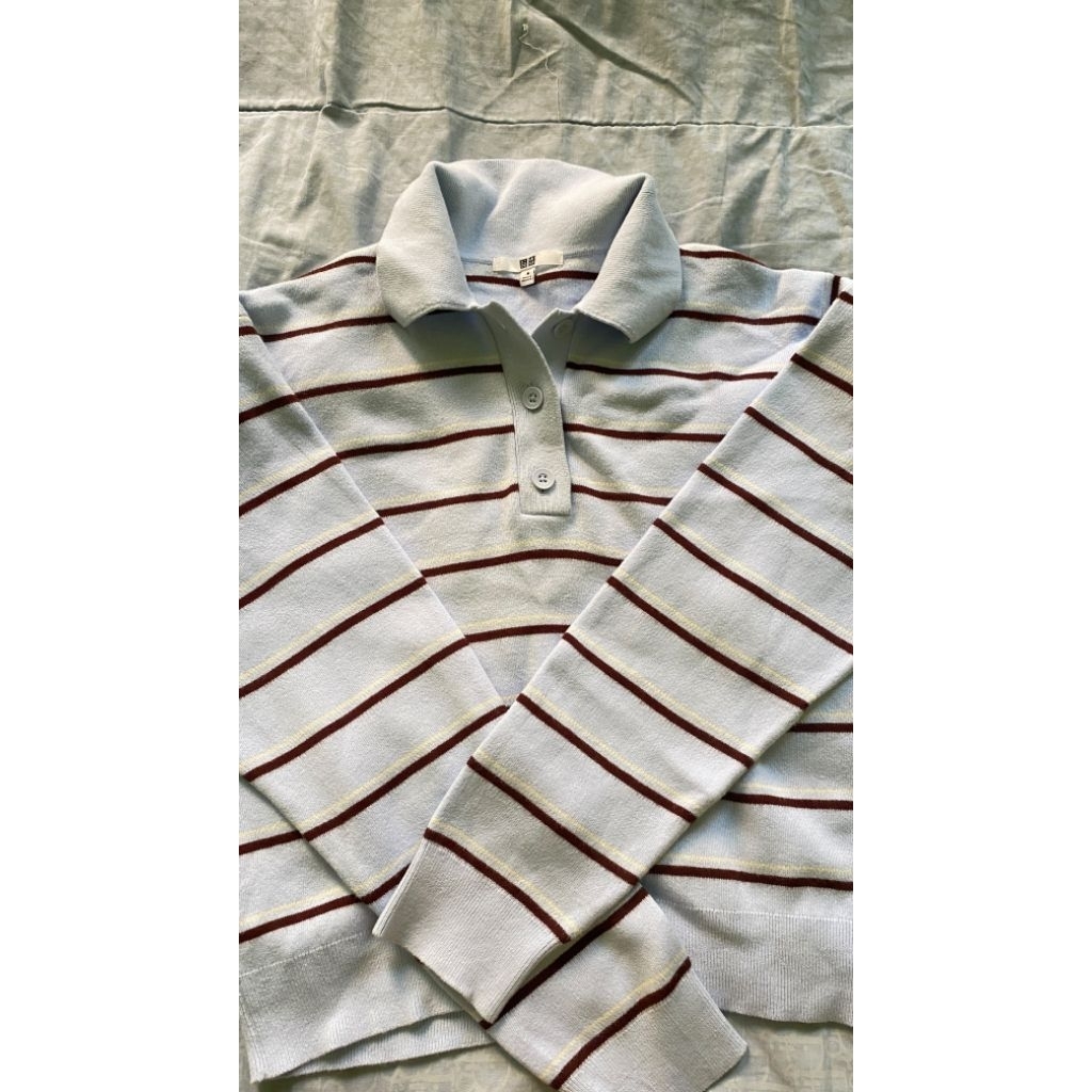 preloved uniqlo baju polo sweater