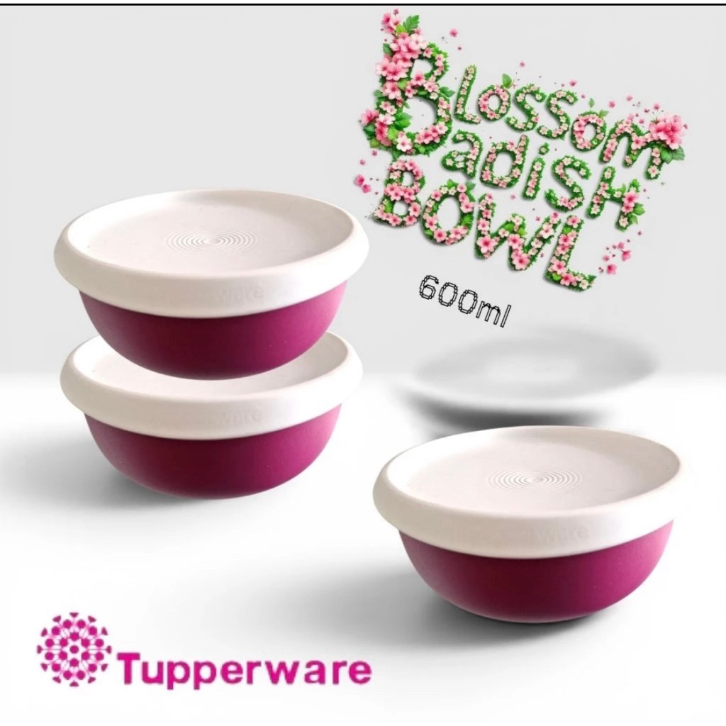 Tupperware vivid Bowl 600ml