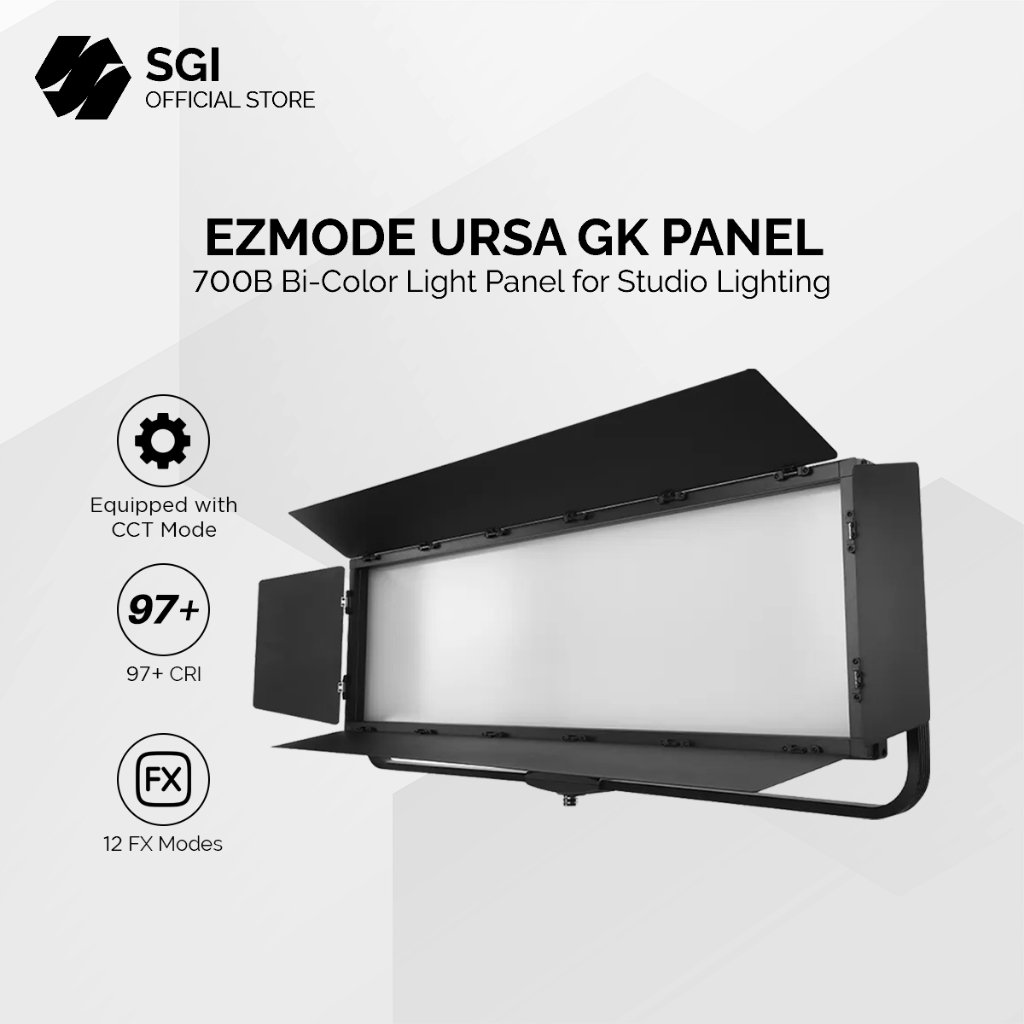 EZMODE URSA GK Panel-700B Light Panel Bi-Color for Studio Lighting