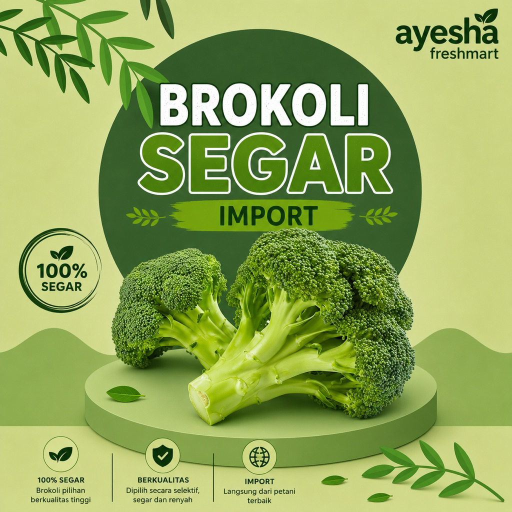 Brokoli Segar Import