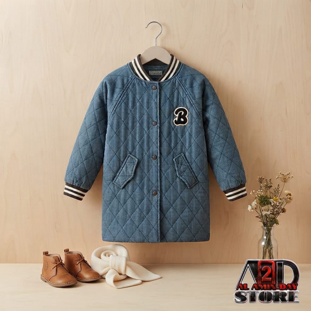 Bubble Jacket Tebal Anak Panjang