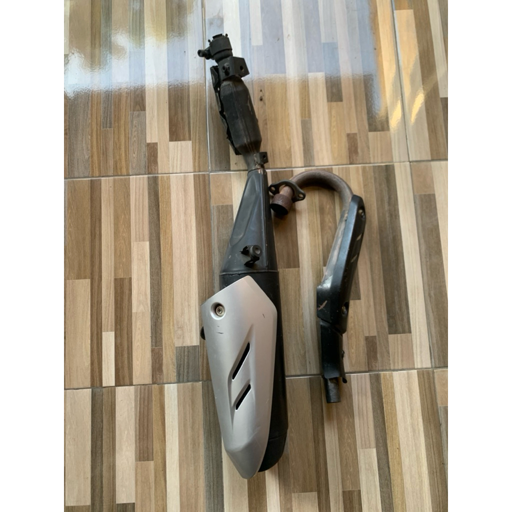 knalpot original crf 150L muffler