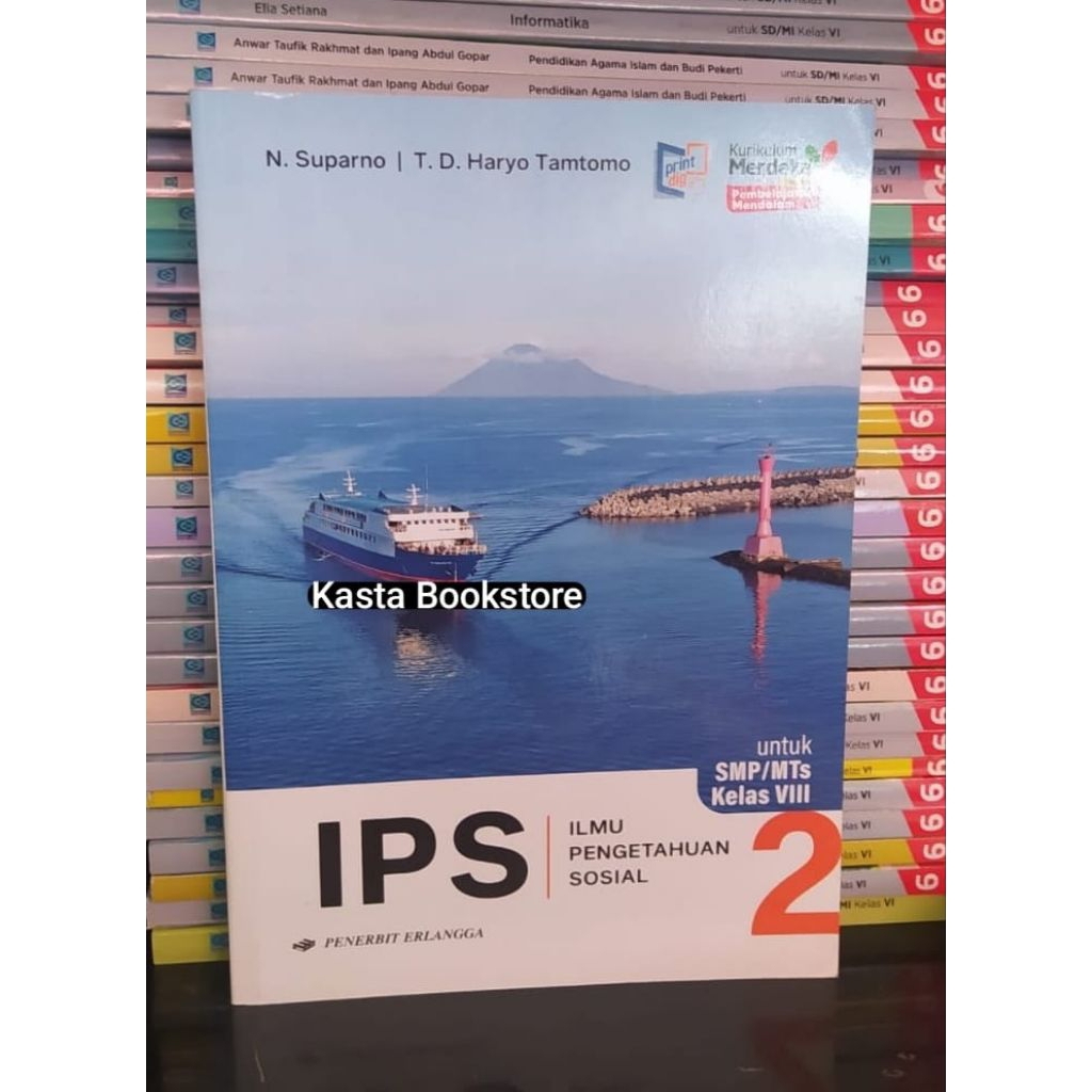 Buku IPS Kelas 8 SMP Kurikulum Merdeka PM Erlangga