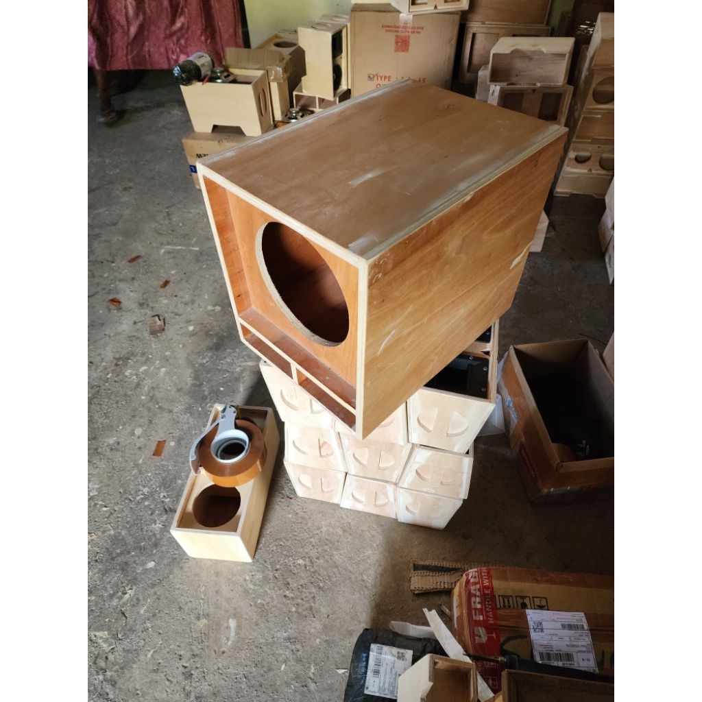 BOX MINISCOOP 6 INCHI SUBWOOFER
