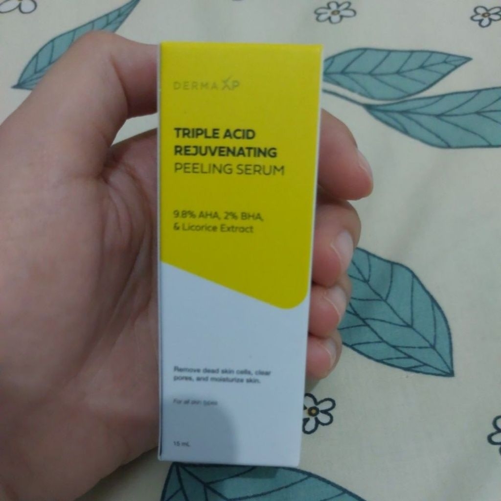 Derma XP Triple Acid Rejuvenating Peeling Serum 15ml