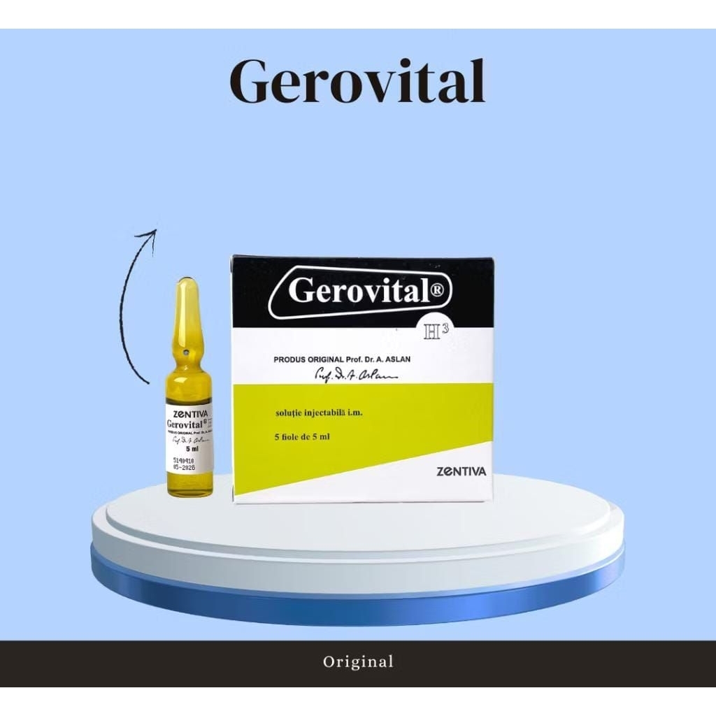 GEROVITAL ZENTIVA ORI (AMPUL COKLAT) GEROVITAL H3