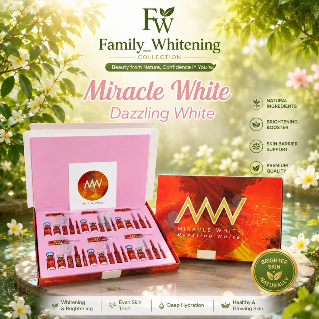 MW MIRACLE WHITE Merah Dazzling | ECER & BOX