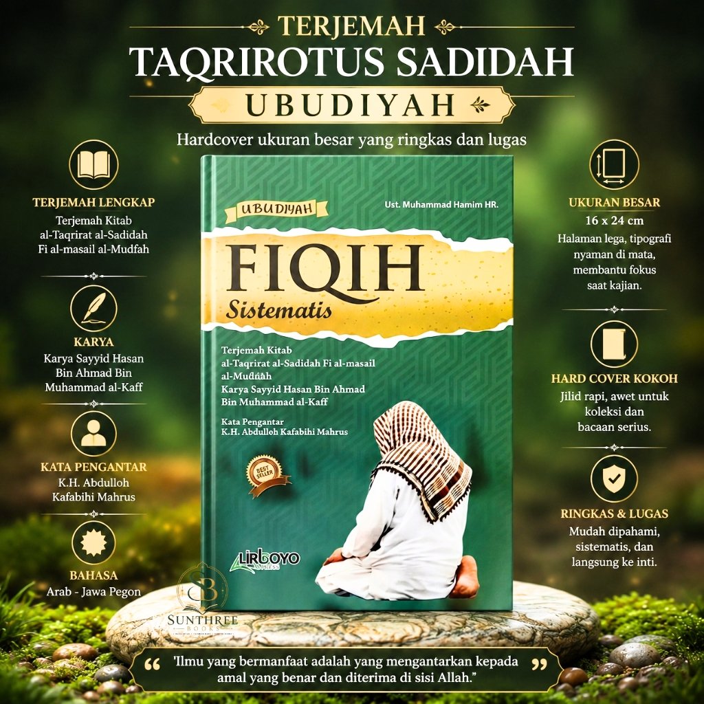 Terjemah Taqrirotus sadidah ubudiyah - buku fikih - kitab terjemah - ukuranbesar / lirboyo press