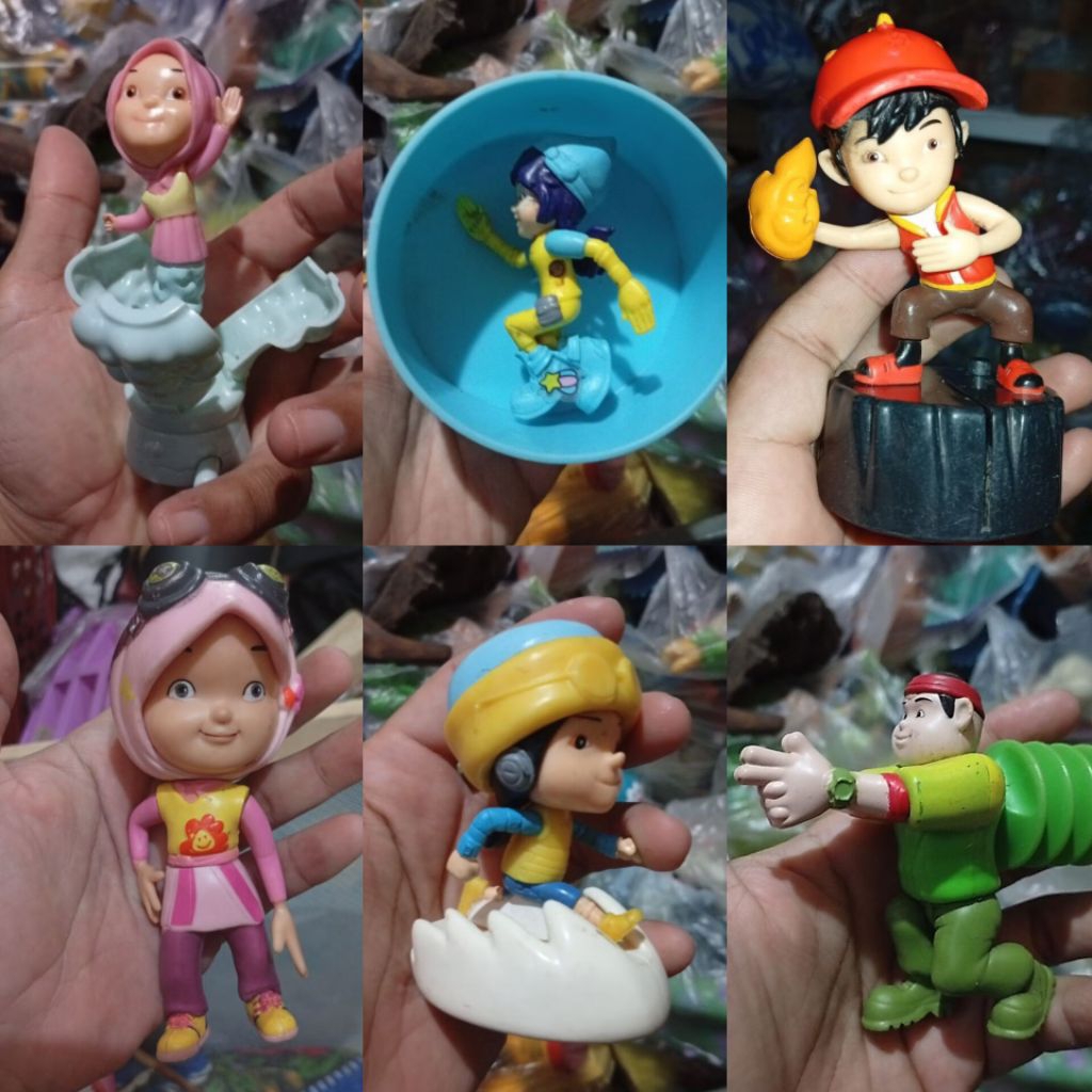 Boboiboy toys chaki meal Ying Yaya fang boboiboy variasi