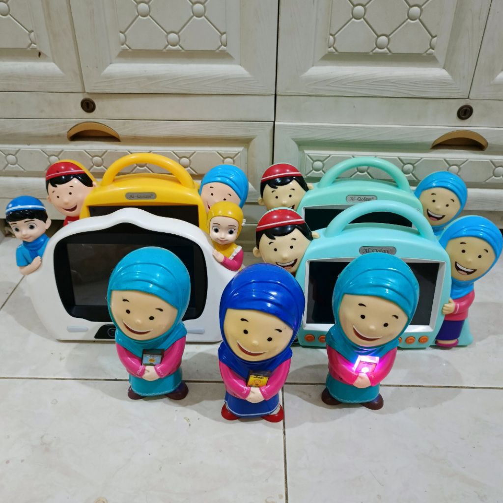 preloved second smart hafiz smart ressa talking doll Al qolam mainan edukasi anak