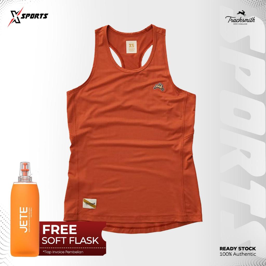 TRACKSMITH Twilight Tank Women Burnt Orange
