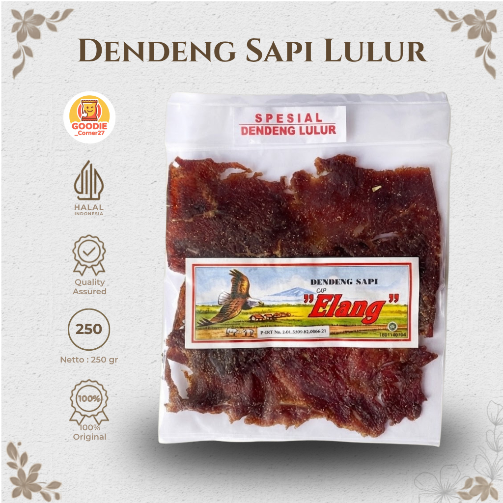 Dendeng Sapi Spesial Lulur Dendeng Sapi Dendeng Boyolali Cap elang Dendeng Elang Khas Boyolali
