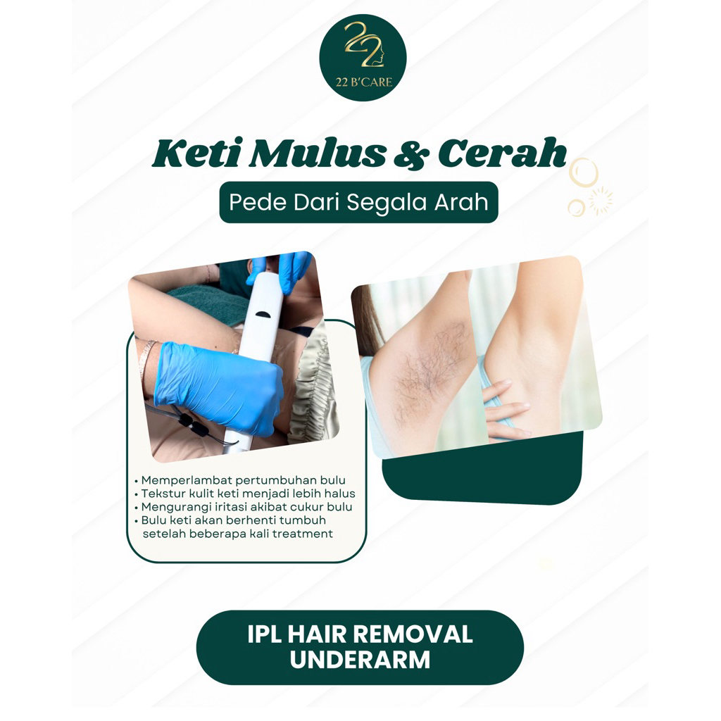 IPL Hair Removal Underarm