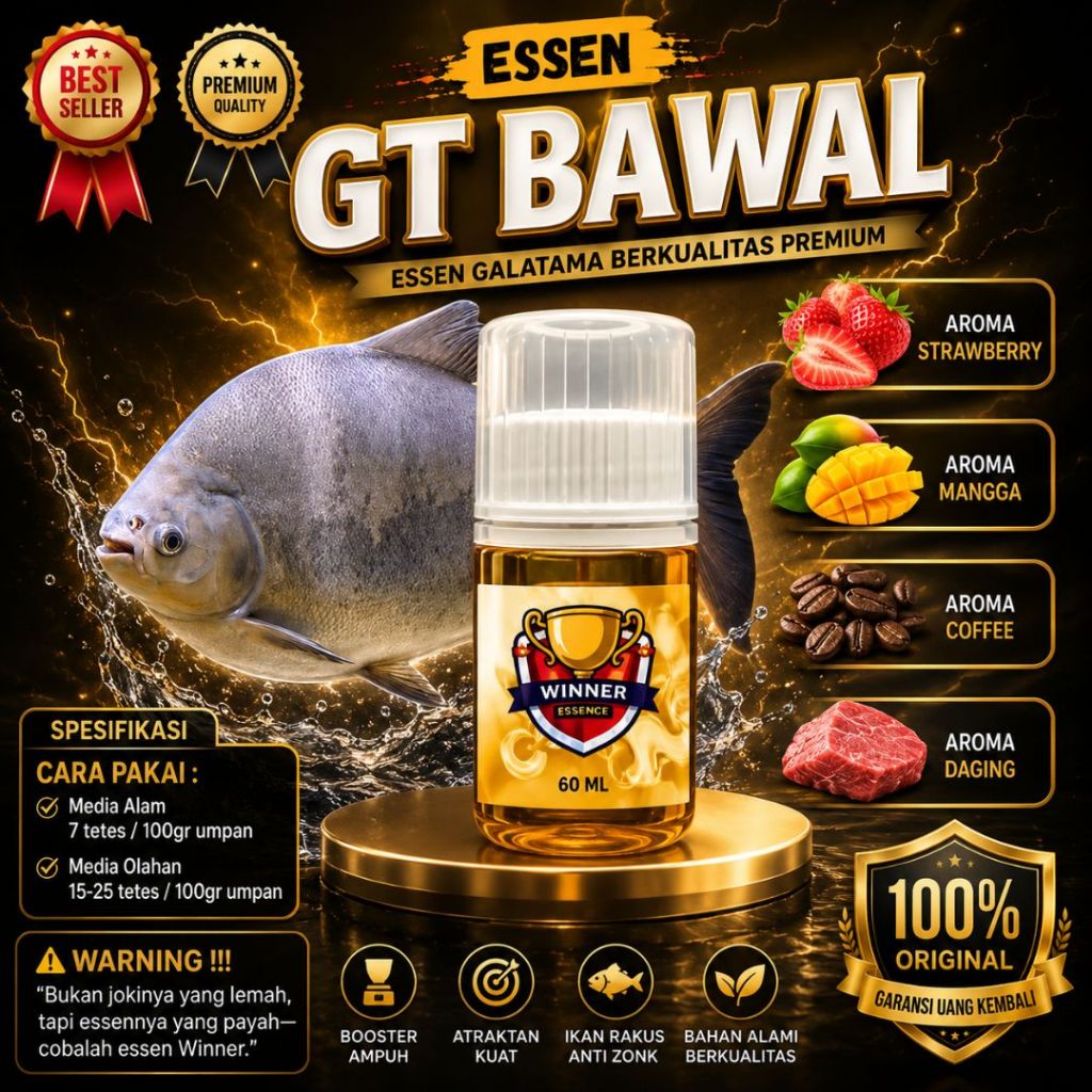 Essen Galatama Lele Grade A+ Winner - Essen Premium Para Sultan Siap Juara