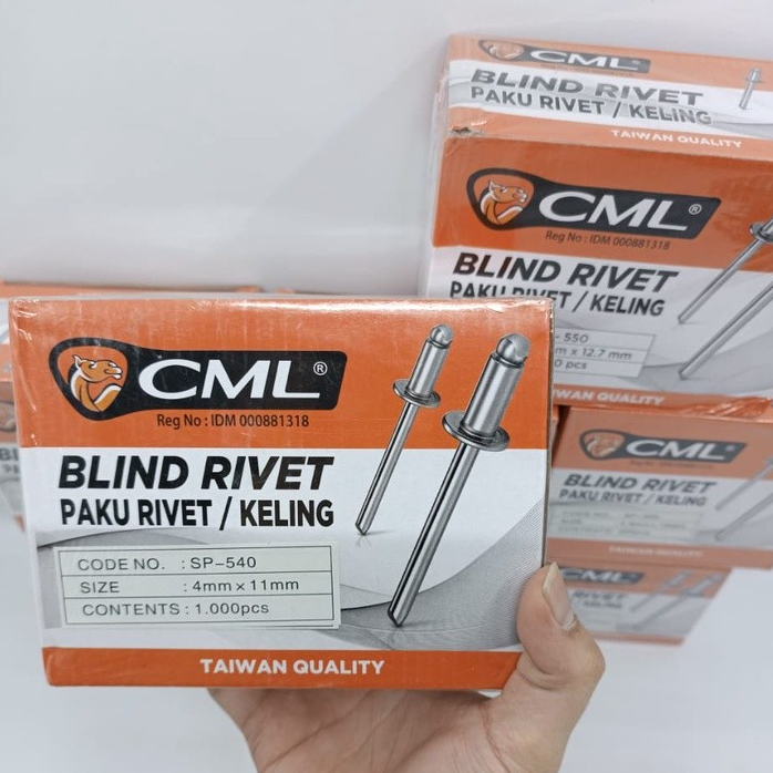Camel Paku Rivet Keling - Blind Rivetti All Size Variant Paku Ripet / Paku Rivet / Paku Keling / Pak