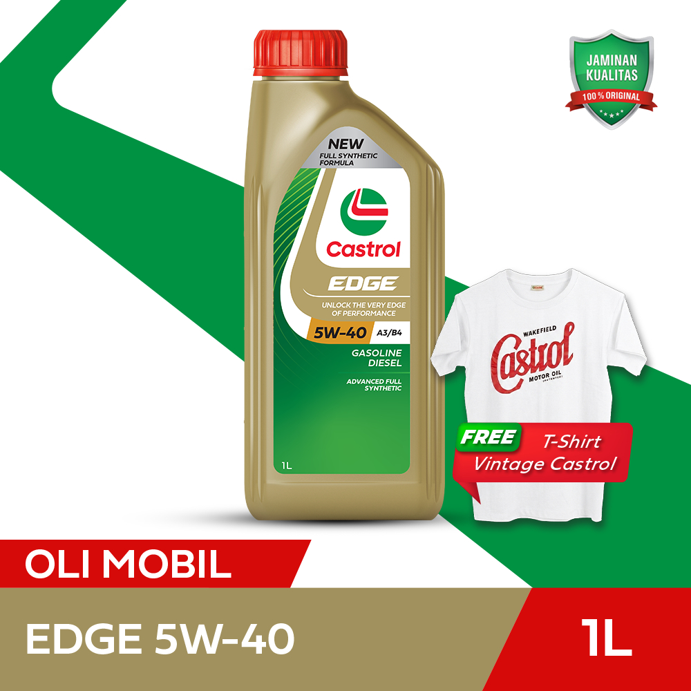 Oli Mesin Mobil Castrol EDGE 5W-40 (1L)
