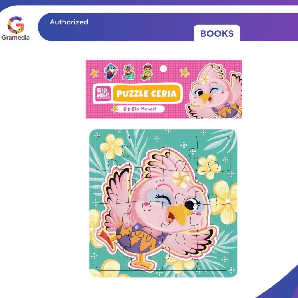 Gramedia Pekanbaru - PUZZLE CERIA BIP BIP: BIP BIP MENARI