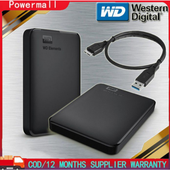 Hardisk External 1TB  WD Elements USB 3.0/HDD Eksternal WD Elements Promo