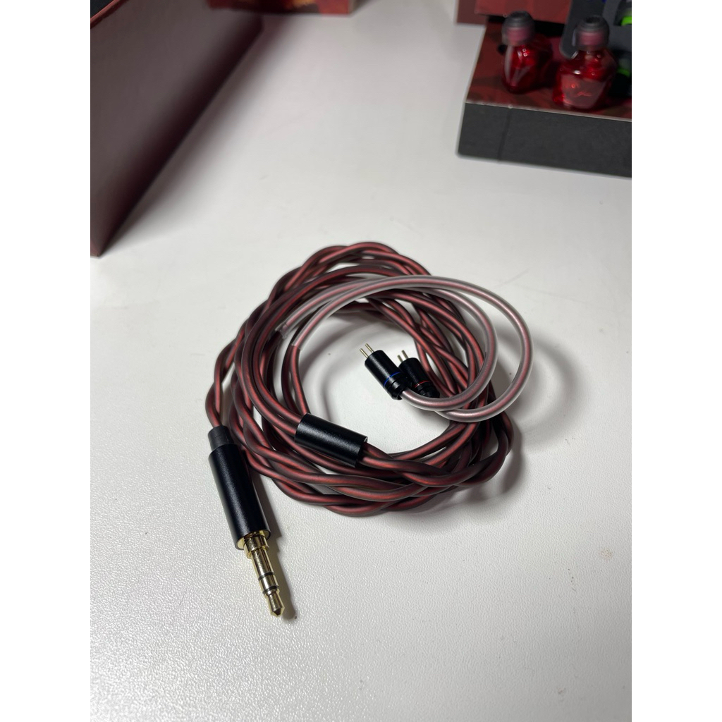 Kabel IEM Tangzu Red Lion No Mic 3,5mm