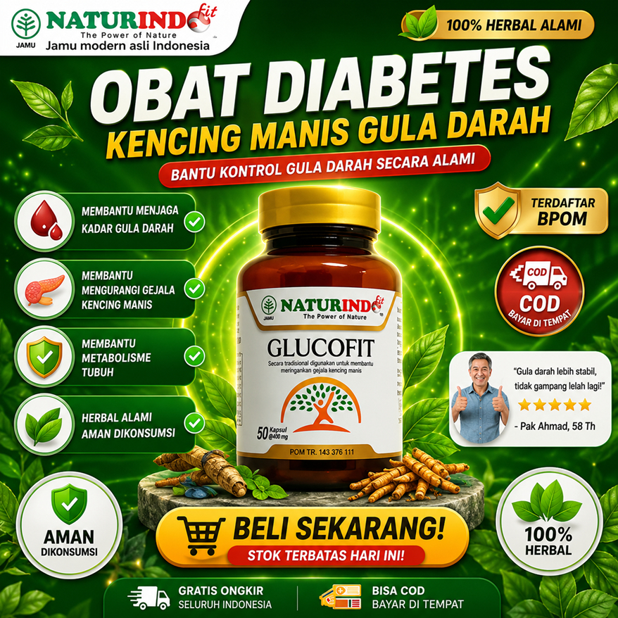 Obat Gula Darah Diabetes Melitus Ampuh Sering Kencing Sering Haus Kesemutan Kebas Kaki BPOM Original