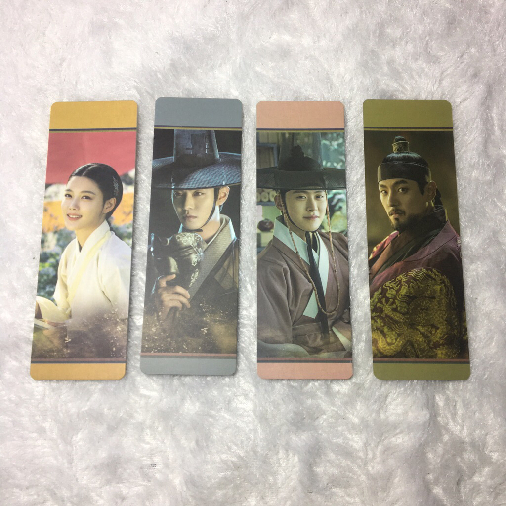 [READY STOCK] OFFICIAL BOOKMARK SET OST ALBUM LOVERS OF THE RED SKY KIM YOOJUNG AHN HYEOSOP GONG MYU