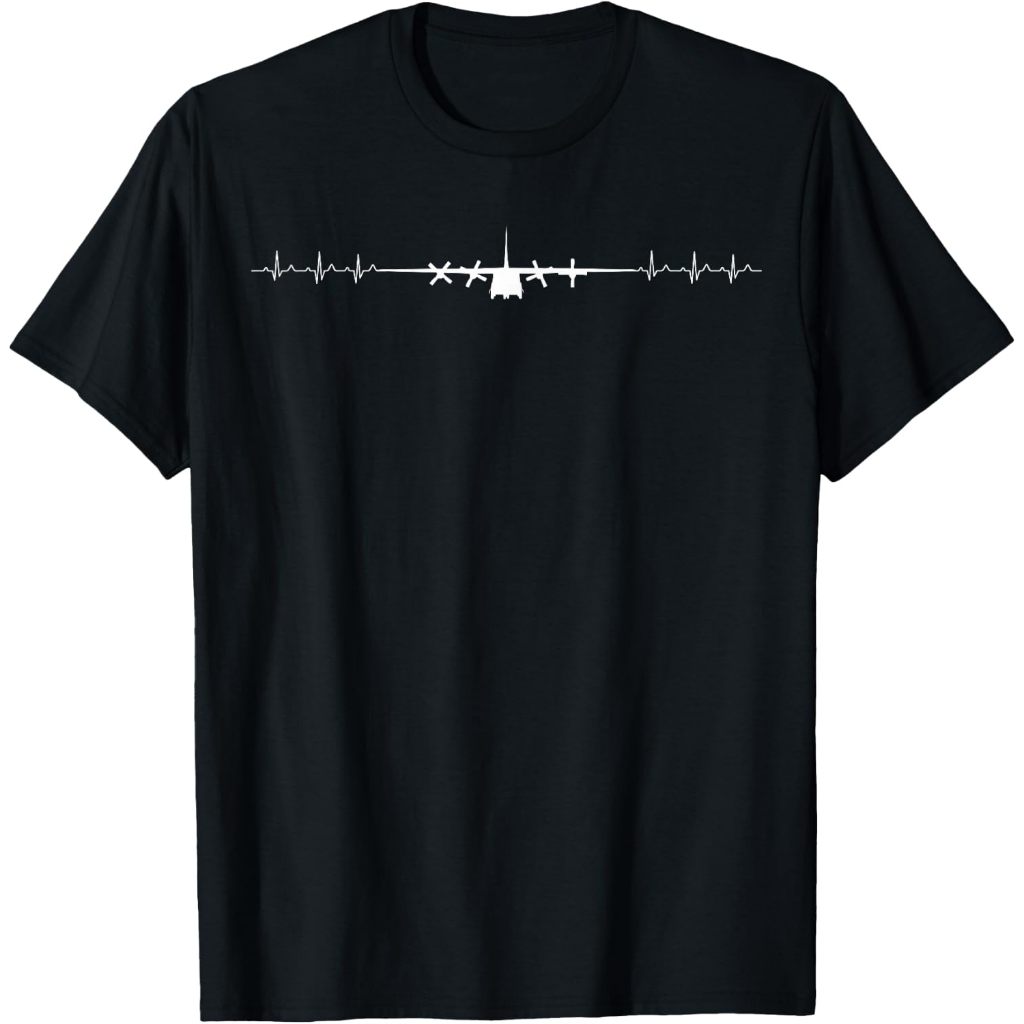 Baju Kaos Anak & Dewasa C-130 Hercules Shirt Cool Military Veteran Tee Gift T-Shirt