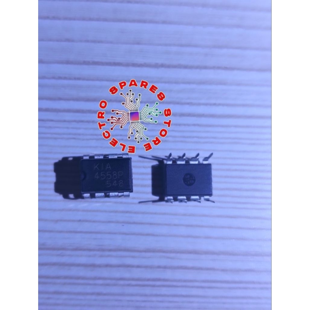 KIA4558 ORI IC LOW NOISE DUAL OPAMP ASLI KIA 4558P NOISE AMPLIFIER ORI ups stabilizer
