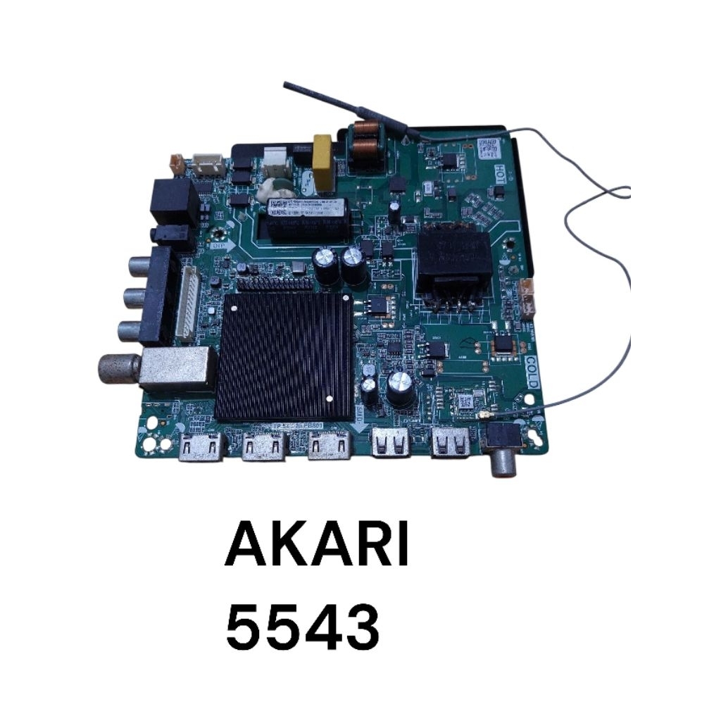MB TV LED AKARI 5543 MESIN MAINBORD TV AKARI