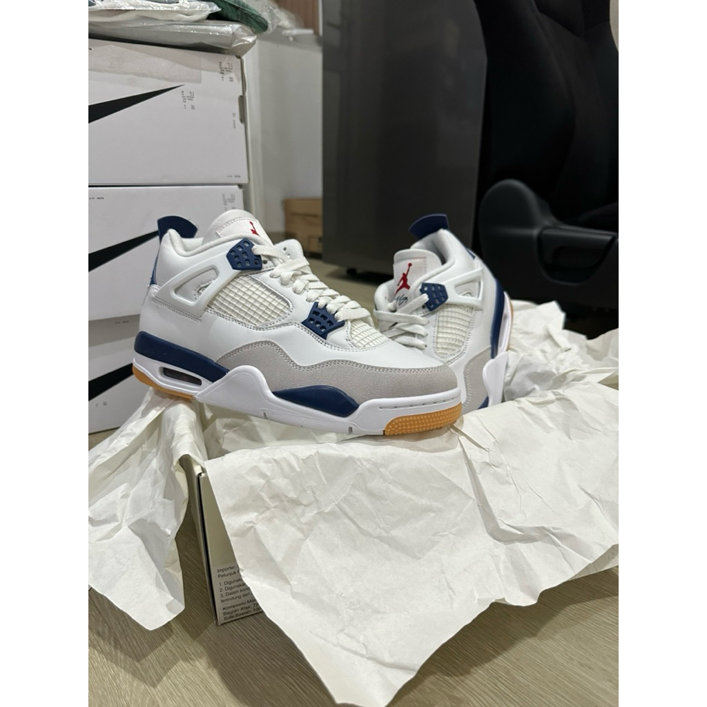 Air jordan 4 x Sb Navy 100% Original DR5415-100
