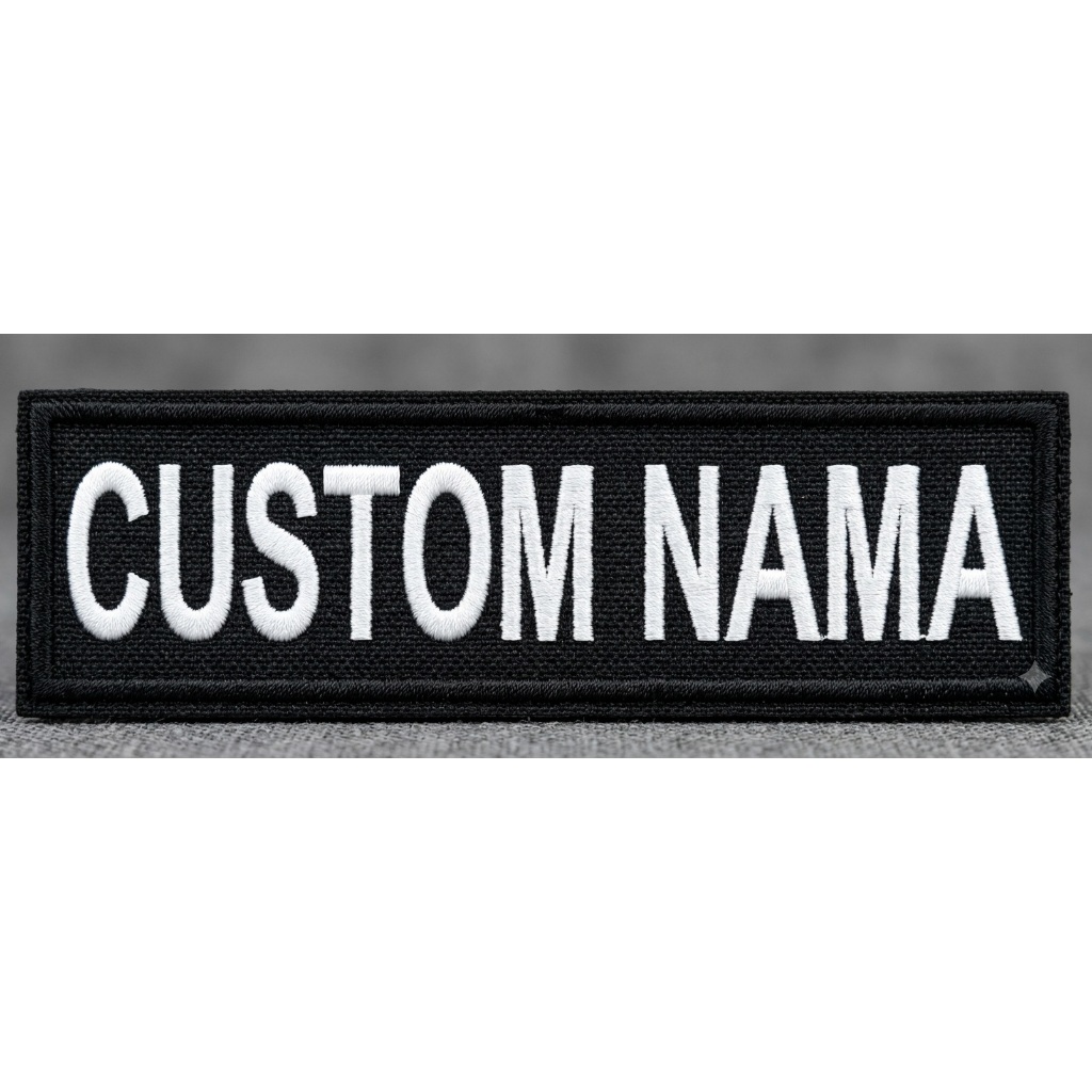 LOGO CUSTOM ROMPI | NAMA CUSTOM ROMPI | NAMA CUSTOM JAKET | NAMA CUSTOM BORDIR MURAH