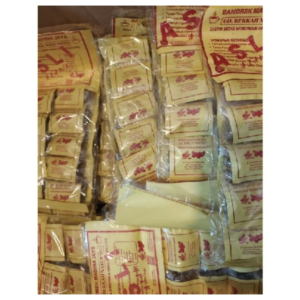 BANDREK MADINA GULA MERAH dan JAHE MERAH ALAMI 100%