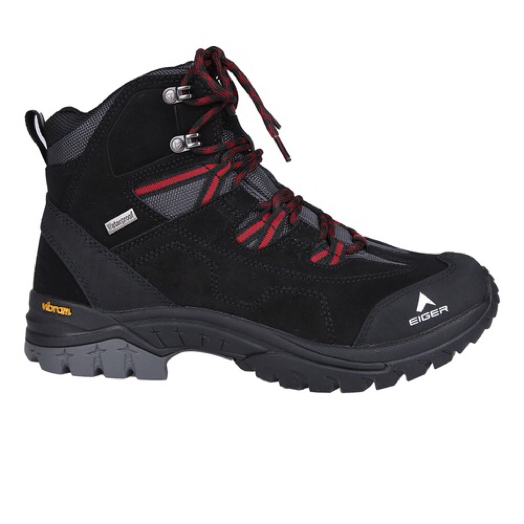 (HARGA NET / PAS) EIGER CERBERUS OUTDOOR BOOTS SIZE 43 FIT 42 USED GOOD VIBRAM SOLE / EIGER / EIGER 